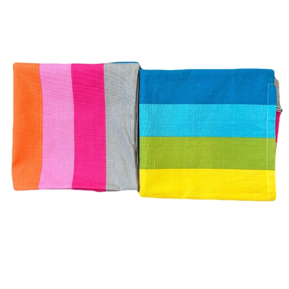2 IKEA SKARUM - Rainbow Multicolor Pride Throw Accent Pillow Covers 20